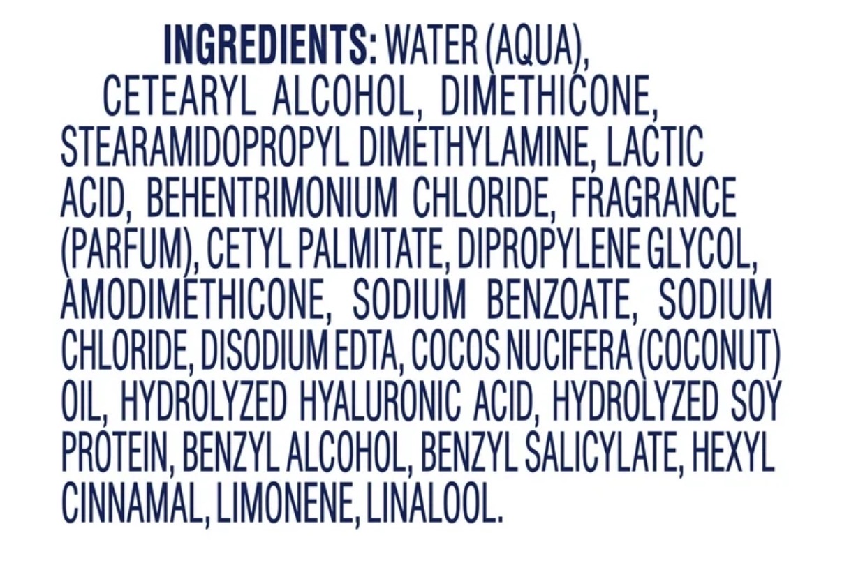 Dove hyaluronic mask