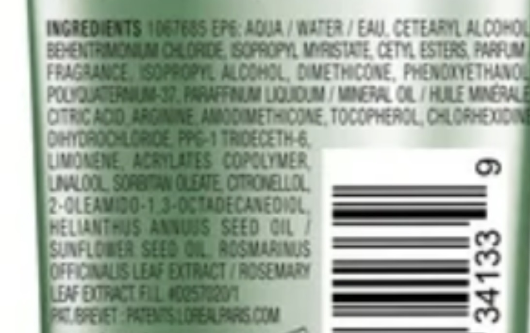 L’Oreal ever pure strengthening conditioner