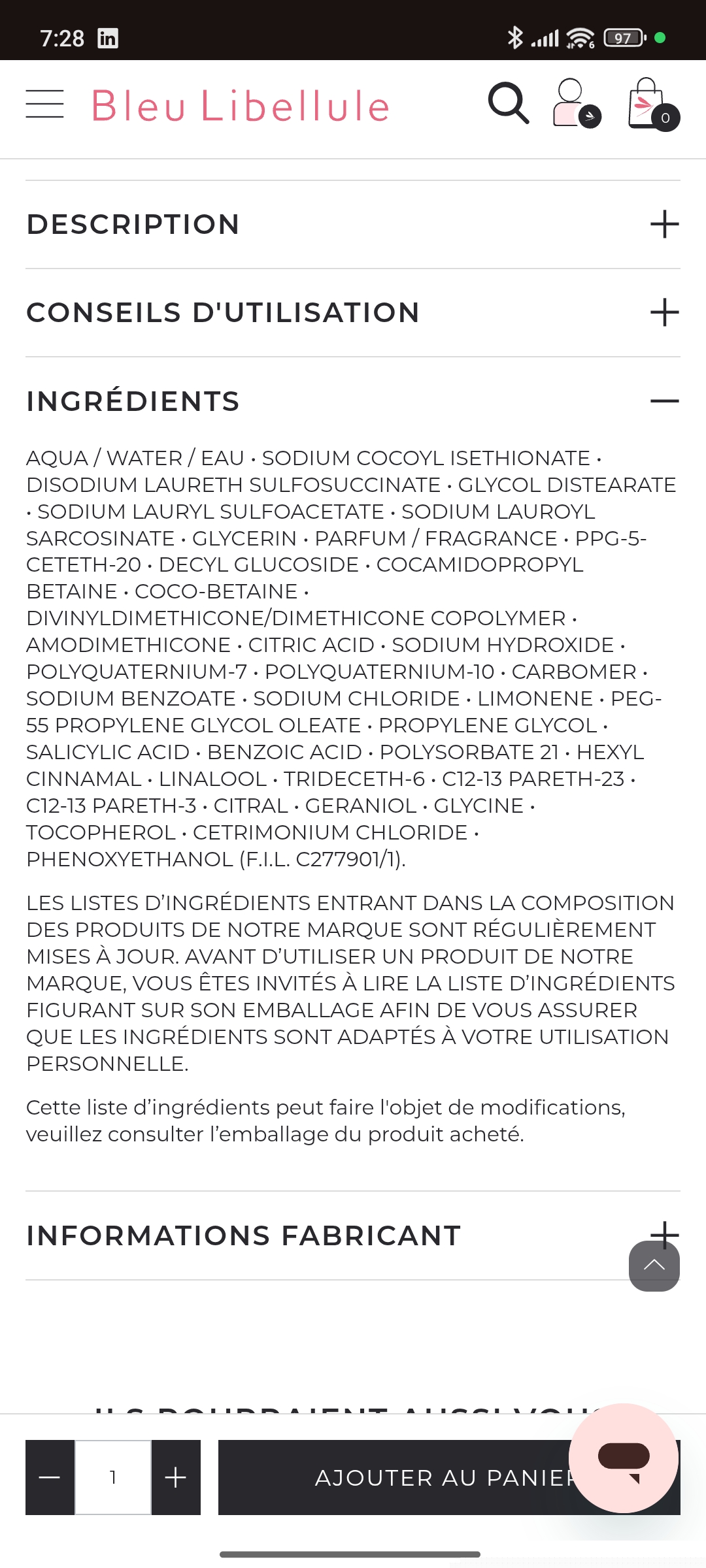 L'Oréal metal detox