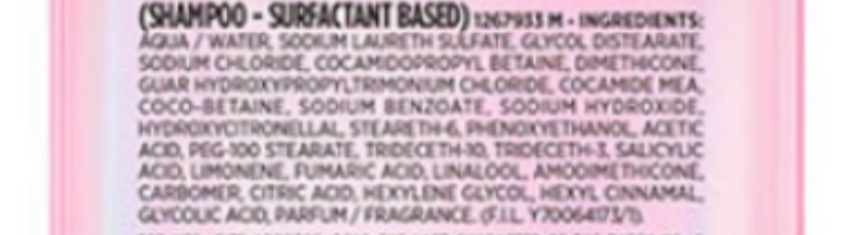 loreal glycolic gloss shampoo