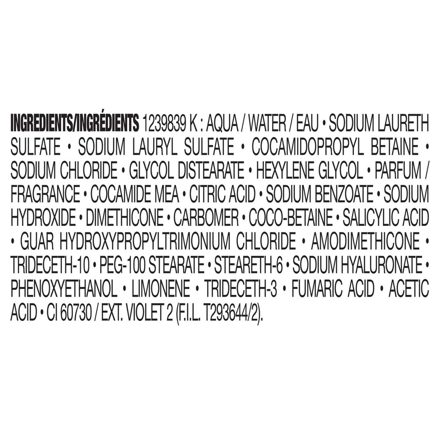 L'Oréal Paris Elvive Hyaluron Plump (Hydrating) shampoo