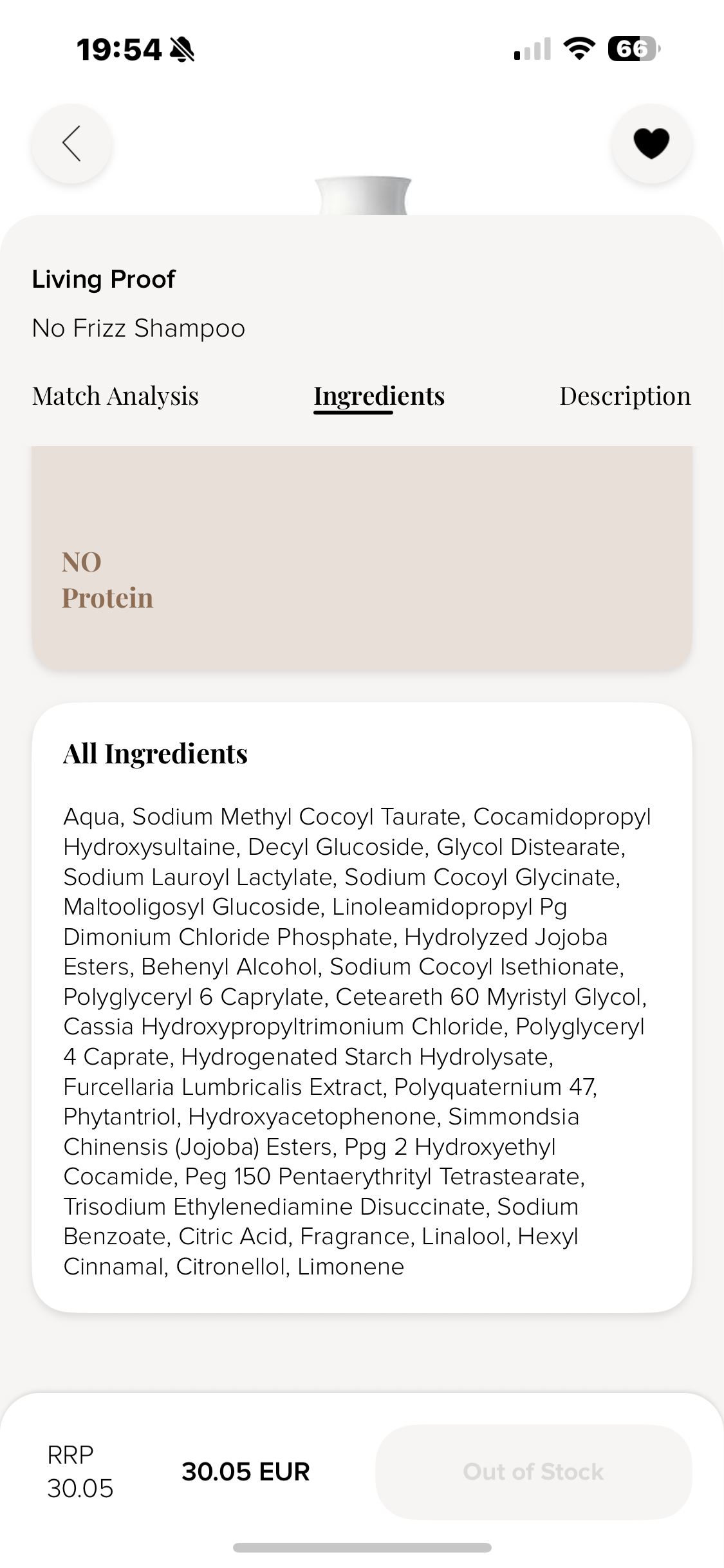 Living Proof No Frizz Shampoo