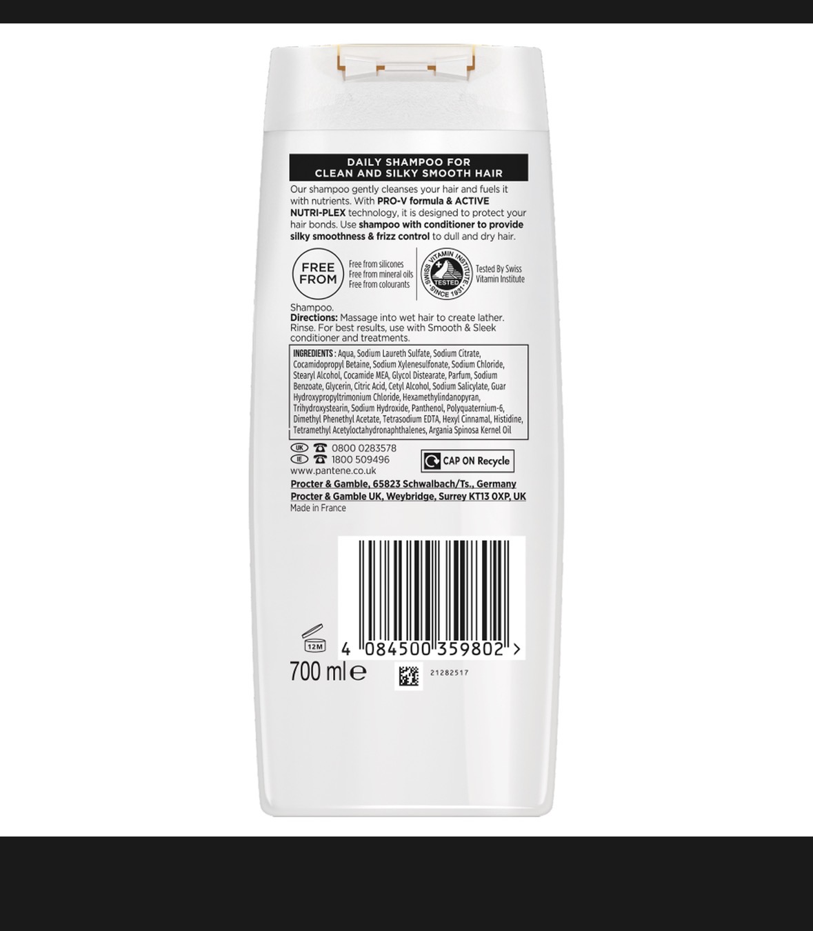 Pantene Pro V sleek smooth