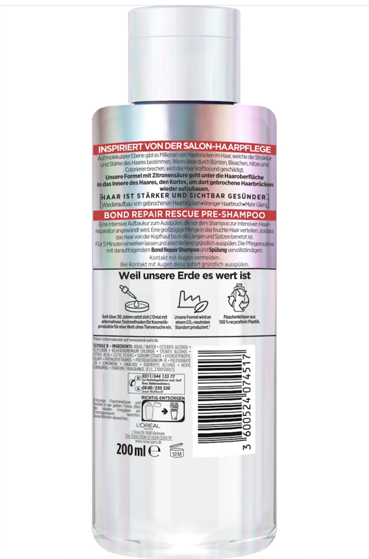 L'ORÉAL PARiS ELVITAL Pre-Shampoo Bond Repair