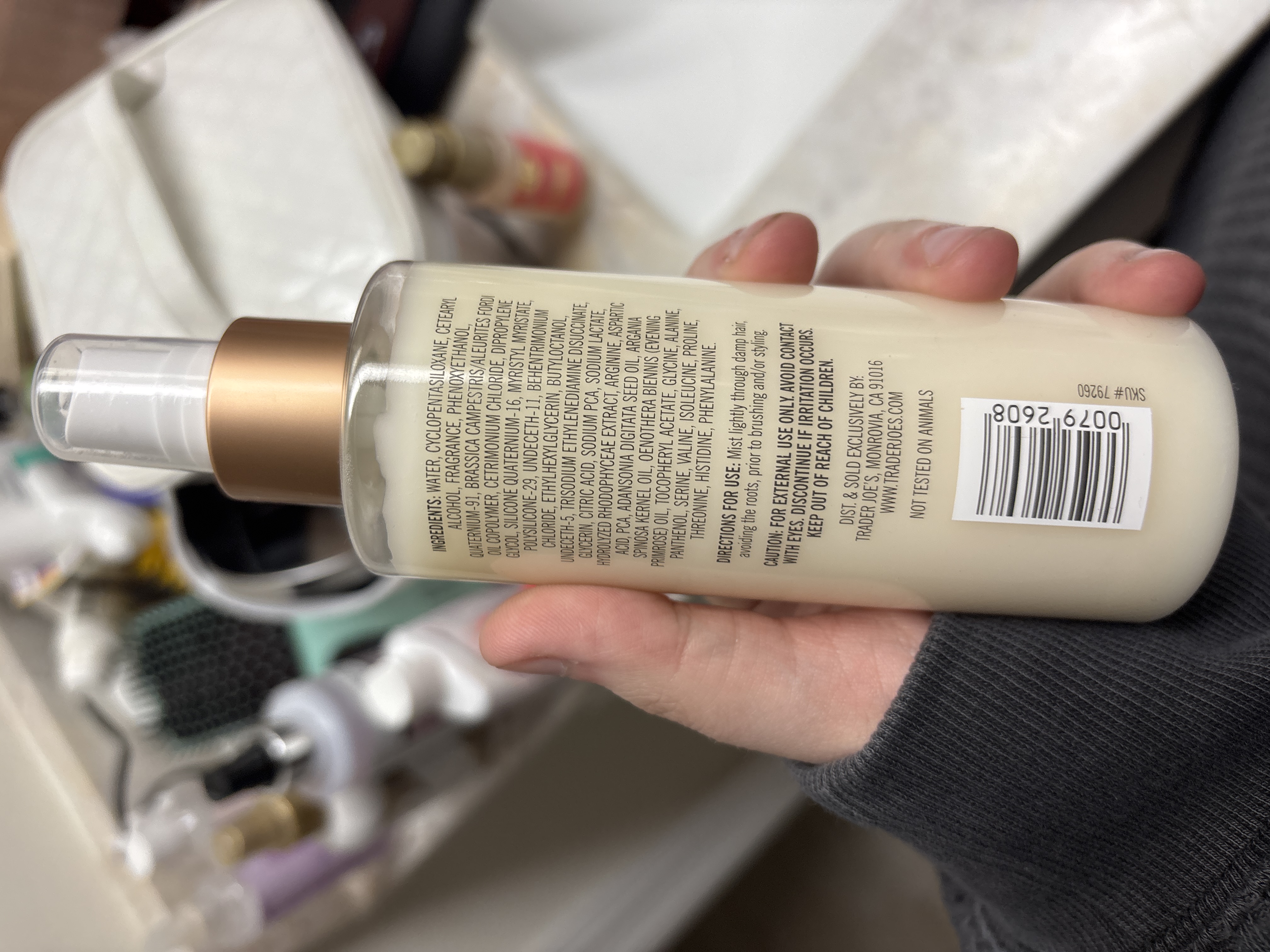 trader joe’s leave in conditioner