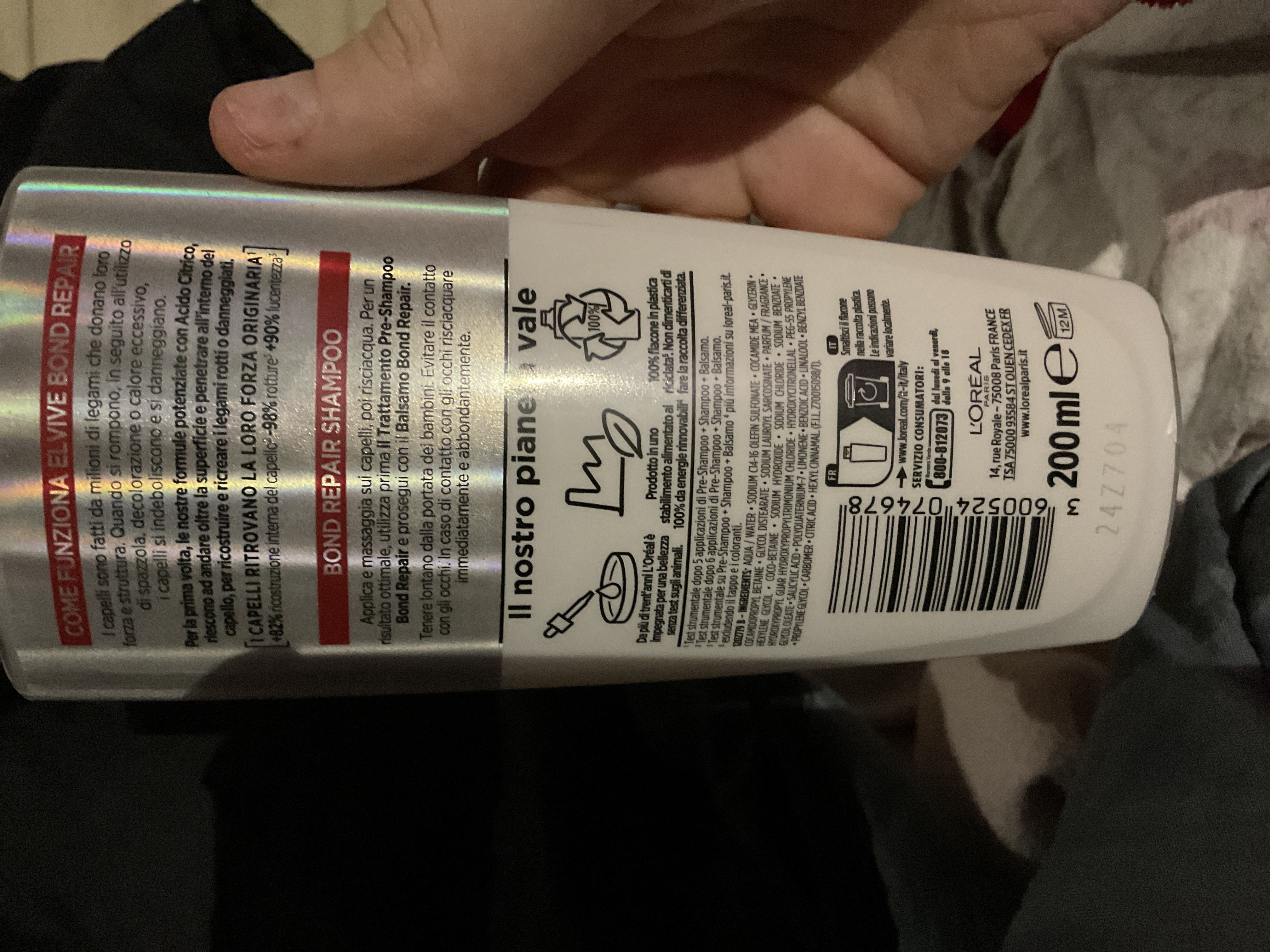 Elvive Bond Repair Shampoo