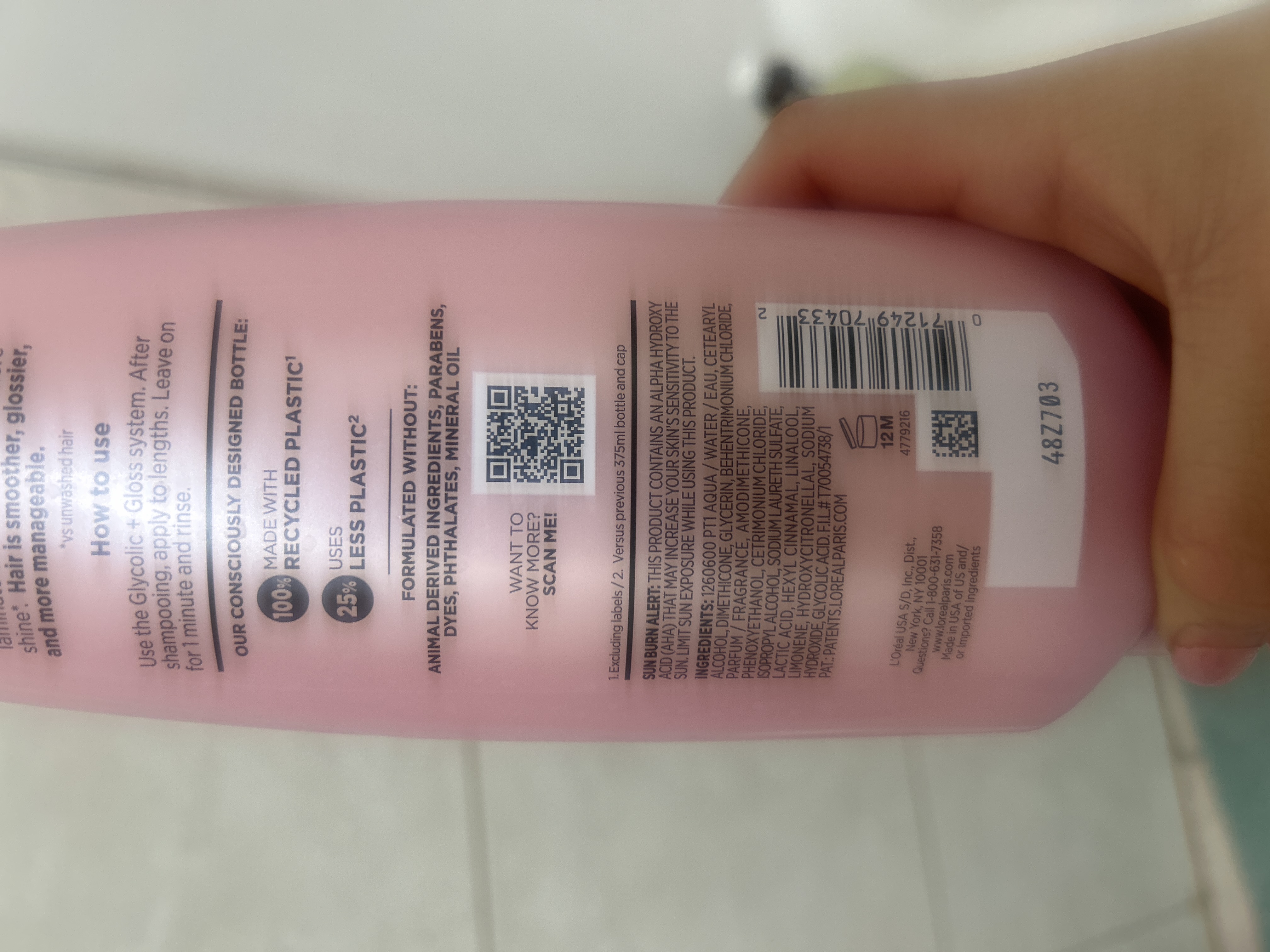 L’Oréal Elvive glycolic+ gloss