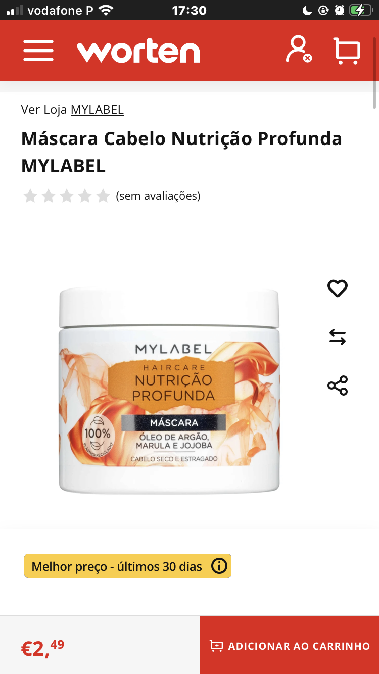 MyLabel  nutrição profunda