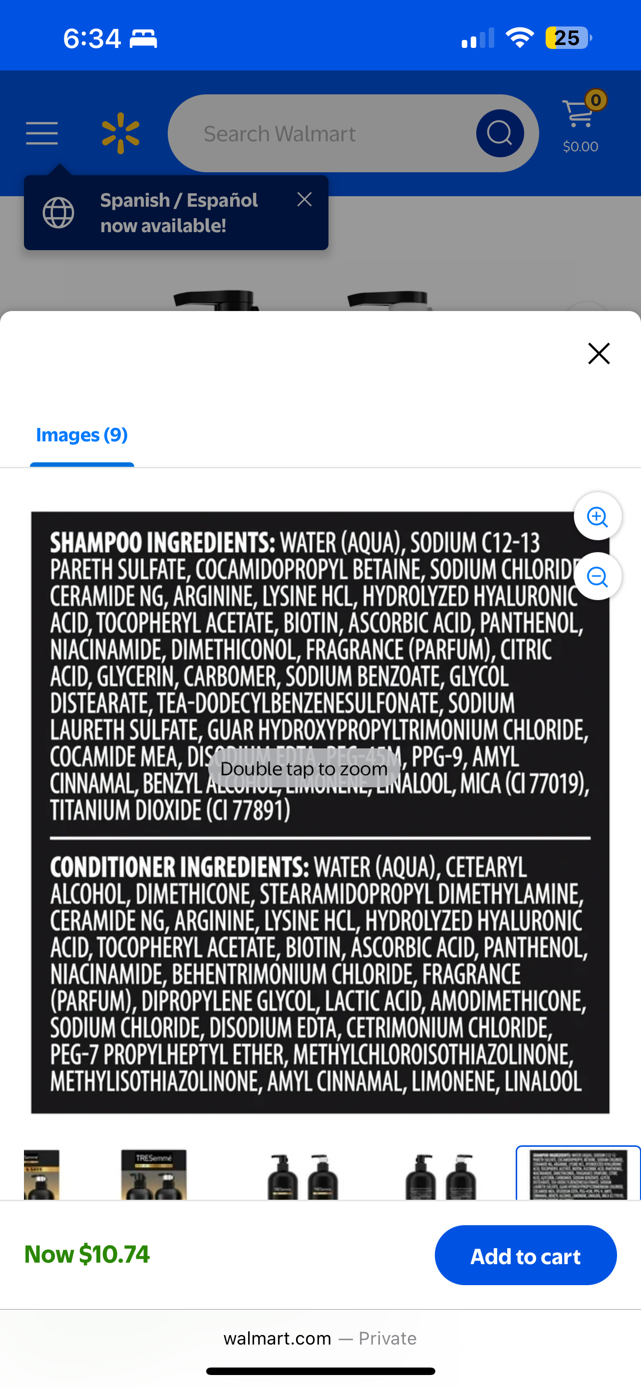 Tresseme RICH MOISTURE + HYALURONIC INFUSION