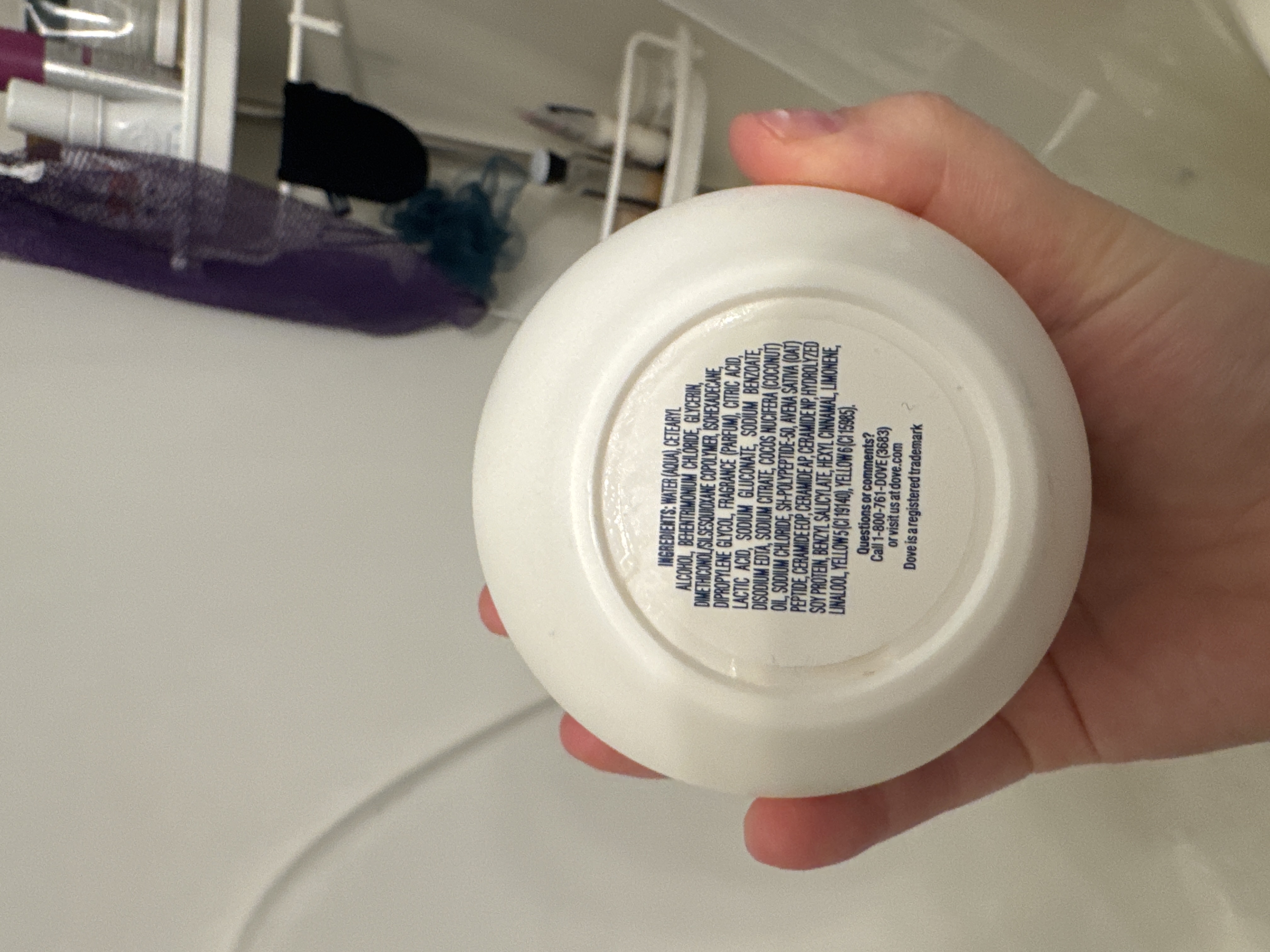 Dove Intensive repair serum mask