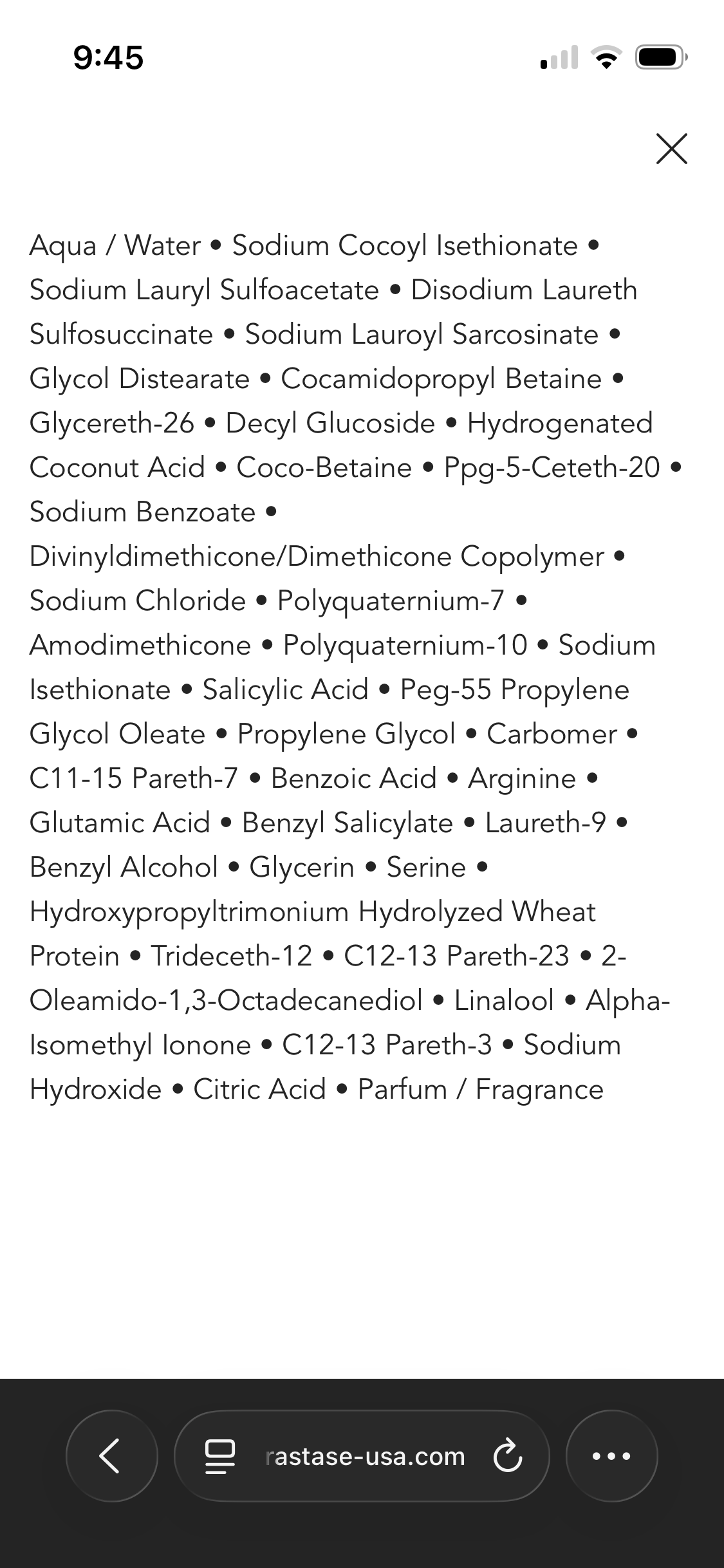 Kerastase DISCIPLINE BAIN FLUIDEALISTE SHAMPOO